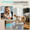 Cat Water Fountain 2.4G WiFi App Control, 5000mAh Battery, Separate Clean & Waste Water, Automatic Pet Water Dispenser